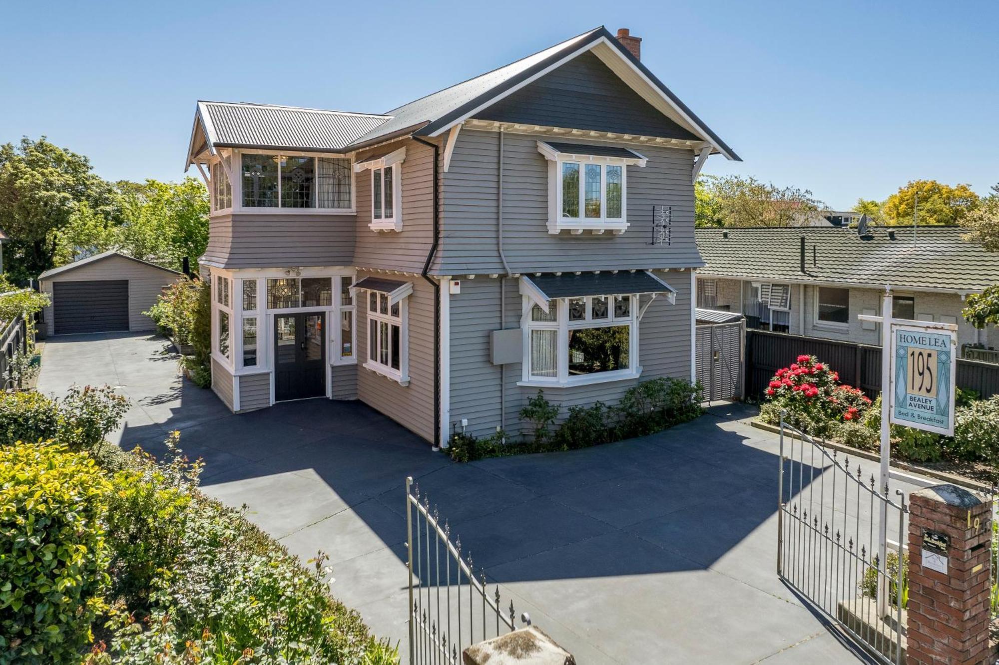 Homelea Bed And Breakfast Christchurch Exteriör bild